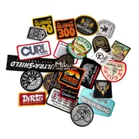 50PCS custom patch notions iron patches for hoodie and embroidery hat patch