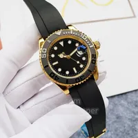 Men&#039;s Watch Sports Machinery Automatic Chain Stainless Steel Case Fashion Rubber Folding Buckle Band Sapphire Glass