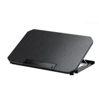 Padres de enfriamiento de la portátil Notebook Silent Gaming Gaming Laptop Cooler Velocidad de viento Soporte de laptop ajustable