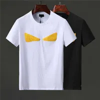 고급 티셔츠 여름 남녀 여성 짧은 슬리브 패션 티 면화 고품질 티셔츠 레저 클래식 패턴 02