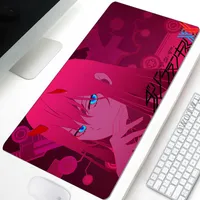 Mouse Pads Wrist Rests Mouse Pad Gamer Large Computer MousePads Mouse Mat Zero Two Darling in the Franxx Carpet Natural Rubber Soft Office Mice Pad W221011