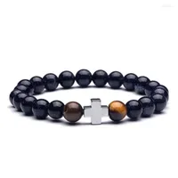 Strand 8 mm Naturaleza de la naturaleza Beads Gem Charm Bracelets brazaletes para hombres Buddha Bracelet Joyer￭a Accesorios Regalo 2022