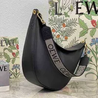 Fashion Designer Bags Loew's Tote Brand New Calfskin Underarm Women's Shoulder Leisure Embroidery Moon Puzzle Backpack Single Shoulder