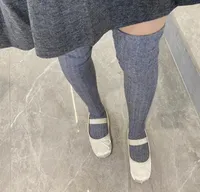 Kaşmir Uzun Çorap Çorap Uyluk Yüksekleri Kadınlar için 2022 Moda Sonbahar Kış Kalın Sıcak Dizler Kızlar Sokak Giyim Sporları Yüksek Çorap Çorapları
