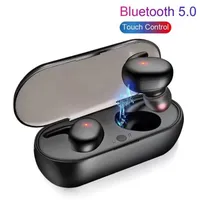 Wireless Bluetooth Earphones 5.0 Headset Hifi In-Ear Earbuds Noise Cancelling 3D Stereo Sound Music Y30 Tws For Android