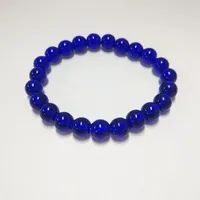 Strand Lelx Design Design Shine Beads Beads Bacelets Elimitity Rope Women Bracelet Round Round Bead Drop