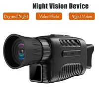 Caméras de chasse mini monoculaire zoom HUNTING 5x dispositif de vision nocturne numérique Goggles 1080p 30fps HD Bragnification infrarouge Télescope numérique 221011