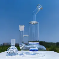10,8 polegadas de vidro copo de vidro Bongo Bongus Recycler Oil Plates Dab Chicha 18mm Junta Fumabrando Burner Pipe Burner