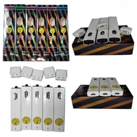 Glo eng￥ngsvape penna e cigarettsatser 1 ml keramisk spiral pod 280mAh laddningsbart batteri med paket 500 st