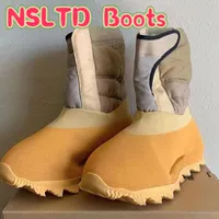 Fashion NSLTD boots khaki knit RNR boot sulfur winter cotton thick shoes men women warm sneakers mens designer sports trainers US 5-11