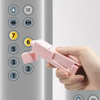 Naciśnij narzędzie windy bez dotyku naciśnij narzędzie do przycisku na narzędzie Unikanie komponentowego plastikowego otwierającego drzwi do zabezpieczenia ochrony TR DH4WV