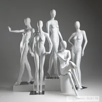 Novo estilo Mannequin White Mulheres Modelo de Corpo Composto Postura Diferente para Exibição