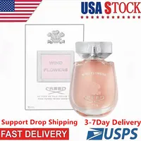 Creed rüzgar çiçekleri eau de parfüm uzun ömürlü koku gövdesi sprey parfüm kadınlar için orijinal parfum bize 3-7 iş günleri hızlı teslimat