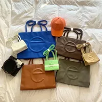 Telfars alışveriş büyük çanta çanta tasarımcısı kadın erkekler çanta debriyaj cüzdanı kart tutucular üst tutamaklı pu tote satchels crossbody omuz lüks moda çanta