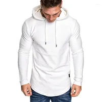 Hoodies masculins 2022 Brand Sweat-shirt de couleur solide de la marque Fashion Spring Automne hip hop Hop Male Male M-3xl Auso