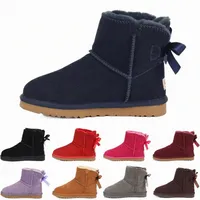 2022 Buty dla dzieci Boys Girl Shoe Kid Kid skórzane buty śnieżne Buty z łukami Dzieci Footear Girls Designer Młodzież E65a#