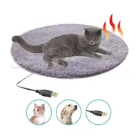 Tapijten Pet elektrische dekenverwarming kussen hond kat bed mat waterdichte constante temperatuur anti-slip