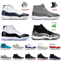 2022 Arrival Mens Basketbal Shoes 11 11s XI Jumpman Cool Grey Animal Instinct Win Like 25th Anniversary Cherry Pure Men Women Sneakers Trainers