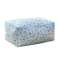 Cajas Bins Color caliente Plegable Ropa Organizador de almacenamiento de ropa transpirable Packing Box Bolet de armario impermeable para colchas 1010