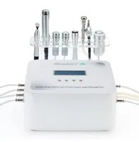 جهاز رفع microdermabrasion متعدد الوظائف متعدد الوظائف 7 في 1 أكسجين RF electroporation galvanic spa آلة رفع الوجه microcurrent