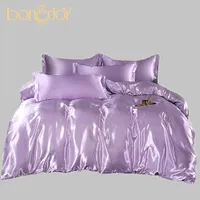 Bedding sets Bonenjoy 1pc Bed Cover for Summer QueenKing Size Quilt Covers Satin parrure de lit 2 personnes Double Beddingno pillowcase 221011