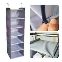 Storage Boxes Simple Pure Color Multilayer Oxford Cloth Bag Large-Capacity Package Wardrobe Luggage Organizer For Home