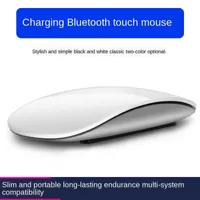 الفئران Bluetooth5.0 2.4g اللاسلكية السحرية الماوس صامت معاد الشحن الماوس رفيع مريح للكمبيوتر الشخصي Mac Microsoft T221012