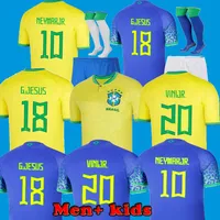 2022 world cup jerseys 2022 world cup jerseys 2022 soccer jersey brazils VINI JR G.JESUS brasil 22 23 Camiseta de futbol 2023 football shirt