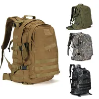 Sırt çantalı paketleri 55L 3D açık hava sporu askeri taktik tırmanma kamp yürüyüş yürüyüş trekking sırt çantası seyahat çantası 221013