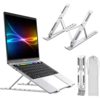 Tablet pc stand goojodoq laptop stand alluminio per macBook 11-17 pollici universali supresa supremo staffa di raffreddamento per gli accessori MacBook W221013