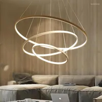 Lampy wiszące nowoczesne LED Plafond Kroonluchter Voor Villa Woonkamer Slaapkamer Eetkamer sufit żyrandol THUIS Hal Verlichting