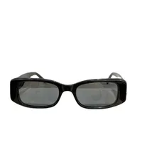 Солнцезащитные очки мода маленькие прямоугольные квадратные солнцезащитные очки женщины мужчины 2023 Дизайн женские узкие торговые покупки оттенок Retro 0096s
