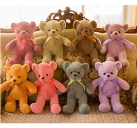 Teddy Bears Baby Plush Toys Gifts Plushanimals de pelúcia de pelúcia macia Teddybear bonecas de pelúcia crianças pequenas teddybears crianças zm1013