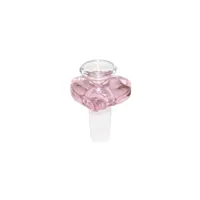 14 mm rosa Herzform Shisha Glass Schüssel Männliche Gelenk Tabak Handschale Stück Rauchzubehör für Bong Wasserrohröl Rig 3305 T2