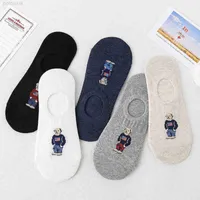 socks Designer Luxury Palm 5 Styles Fashion Angel Women And Men Casual PA Beheaded Bear Breathable Basketball Football 5 Pairs Sock With Box