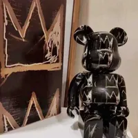 Nowość gry 5 styl niedźwiedzi 400% liczby modelu Basquiat Bear Cegle i Cyberpunk Daft Punk Joint Bright Face Violence Niedźwiedź Kolekcja Niedźwiedzia T221013