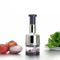 Obst Gemüsewerkzeuge 1PC Zwiebel Hacker Handdruck Knoblauchschneider Chop Tomaten Brecher Heimküche Gadgets 221013