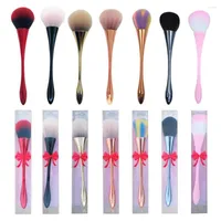 Eyelash Curler 1Pc Nail Art Dust Brush Loose Powder Blush Cleaning Brushes Single Small Waist Makeup Beauty Tool