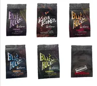 O buraco negro Kosmik Bag Gummies de frutas azedas Bacos de embalagem de 500 mg 3,5 onças comestíveis mylar comestíveis infundidos com zíper gomoso