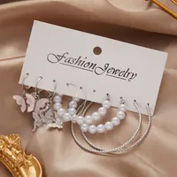 온라인 쇼핑 .com dhgate 후프 한국 절묘한 도매 패션 귀걸이 반짝이는 모조 다이아몬드 모방 진주 후 귀걸이 액세서 ...