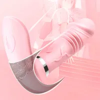 Seks Oyuncak Vibratör Masajı Titreşimli Mızrak Oyuncak Teleskopik S Giyilebilir Kelebek Isıtma Yapay penis Külotu G Spot Stimülatör Kablosuz Uzaktan Kuman Yetişkin Oyuncakları
