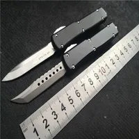 UT micro X-70 S E out the front Combat Tactical Knife CNC D2 steel Hard Coat Anodized 6061-T6 Aircraft Aluminum handle EDC Pocke243P