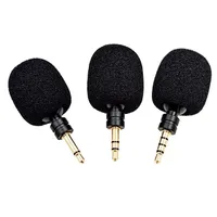 Mini micrófono flexible flexible flexible jack de 3.5 mm aux mono/ estéreo/ micrófono de 4 polos para teléfonos móviles portátiles portátiles portátiles portátil