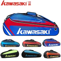 Shoes Racquet Sport s Kawasaki Waterproof Single Shoulder Squash Racquet Tennis Racket Sports Bags Can Hold 3 Rackets With Shoe Bag...