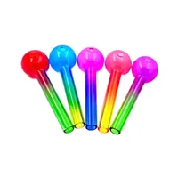 Оптовая дешевая 4 -дюймовая радуга пирекс стеклянная масляная труба красочное качество отличное трубки