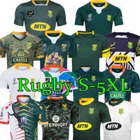 College Wear2019 2020 Africa Shirt African 100th Anniversary 2019 Champion Joint Version National Team Rugby Jersey Shirts South 2021 5XL