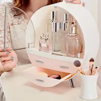 Desktop Make -up -Organisatoren kosmetische Speicherbox Schubladen -Schminktischregal Typ