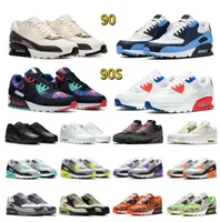 DHL Running Shoes Trainers Sneakers Green Triple White Black Black Gray Sports Outdoor Leisure New 90 Men Women Chausures 90s Camo 0ofq