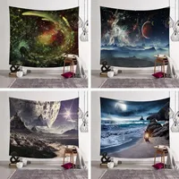 Christmas Decorations Space Milky Way Sky Landscape Art Tapestry Wall Decoration Home