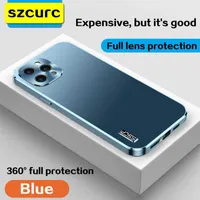 Cell Phone Cases High-end luxury For i 13 Pro Max Case New 360° Magnetic Adsorption Metal Glass sleeve.i 12 max phone cover W221014